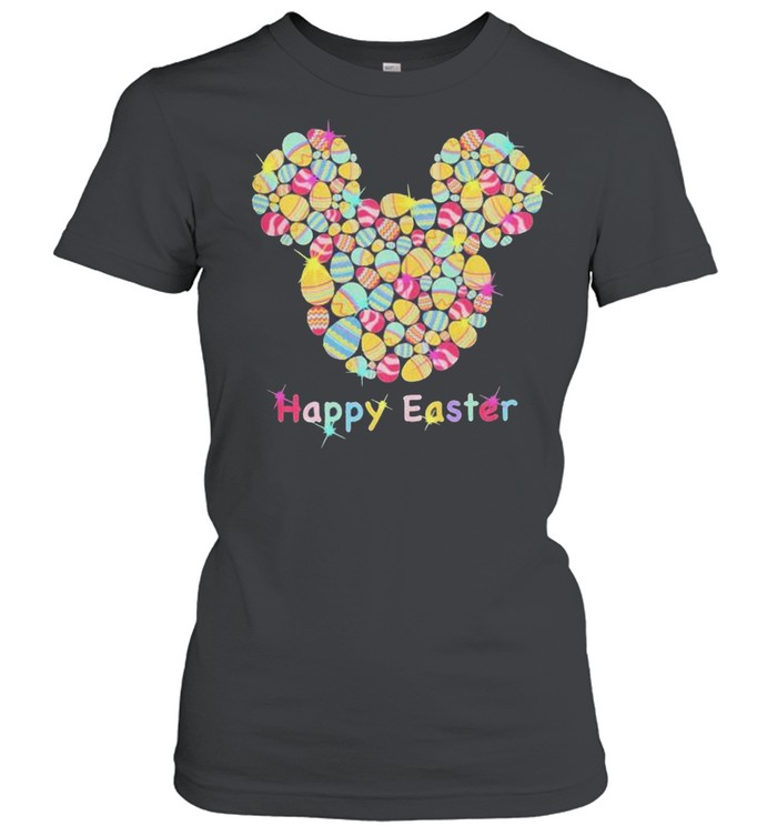 Disney Mickey Mouse Happy Easter Eggs 2021 shirt Classic Women's T-shirt