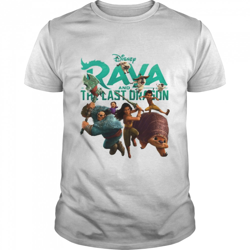 Disney Raya And The Last Dragon Characters Shirt