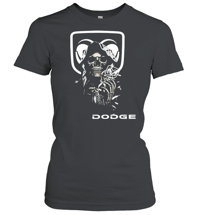 Skull With Logo Dodge  Classic Women's T-shirt
