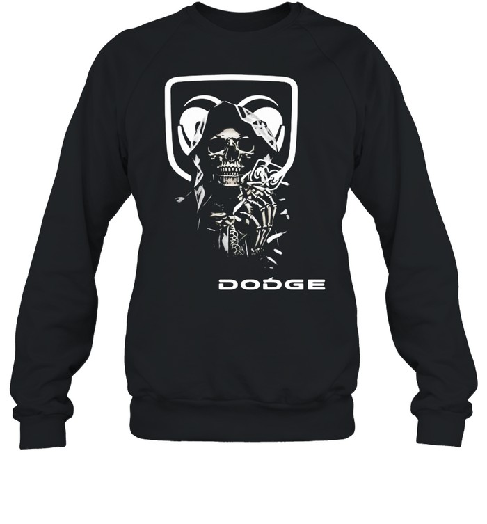 Skull With Logo Dodge  Unisex Sweatshirt